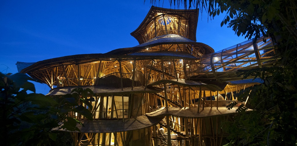 Sharma Springs Bamboo Treehouse, Indonesia